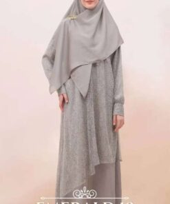 HAITWO Gamis Dewasa EMERALD 012 - Cocoa