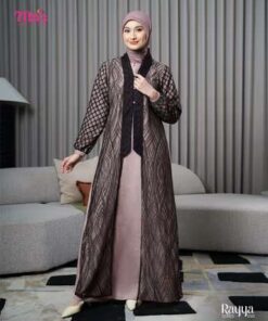 NIBRAS Gamis Dewasa WAFA-Mocha