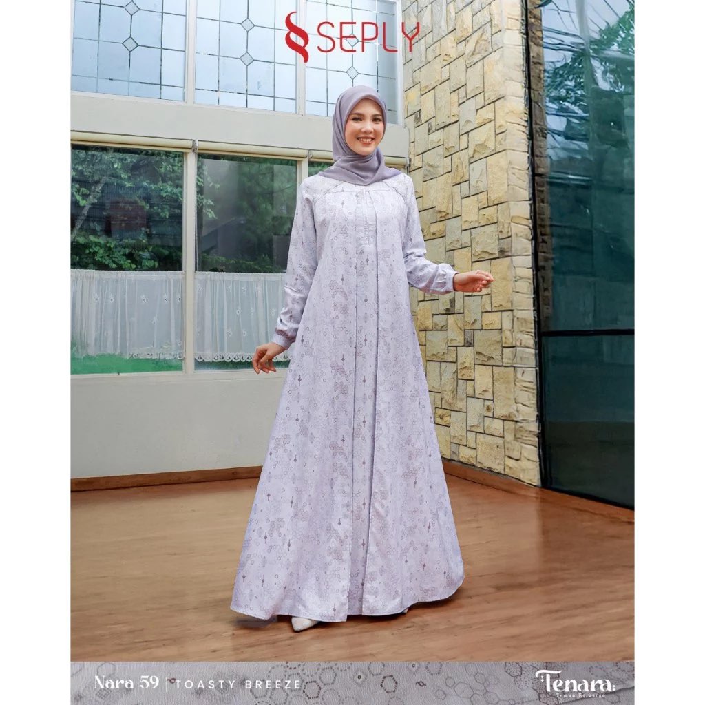 SEPLY Gamis Dewasa NARA 59 TOASTY BREEZE