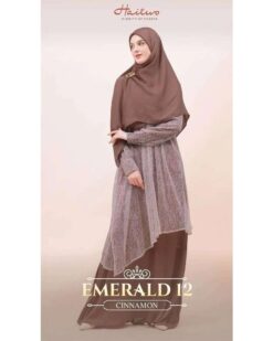 HAITWO Gamis Dewasa EMERALD 012 - Cinnamon