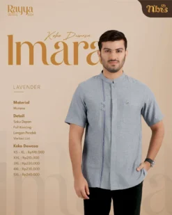 NIBRAS Koko Dewasa KD LPendek Imara Lavender