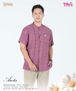 NIBRAS Koko Dewasa KD LPendek Areta Maroon