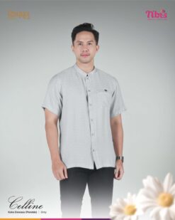 NIBRAS Koko Dewasa KD LPendek Celline Grey