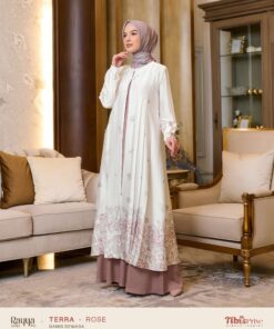 NIBRAS Gamis Dewasa Terra Rose