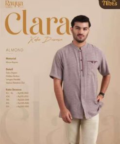 NIBRAS Koko Dewasa CLARA - Almond