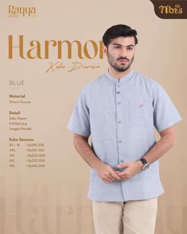NIBRAS Koko Dewasa HARMONY - Blue