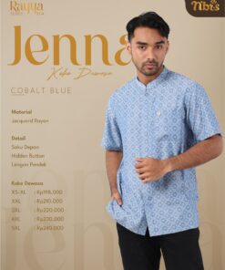 NIBRAS Koko Dewasa KD LPendek Jenna Cobalt Blue