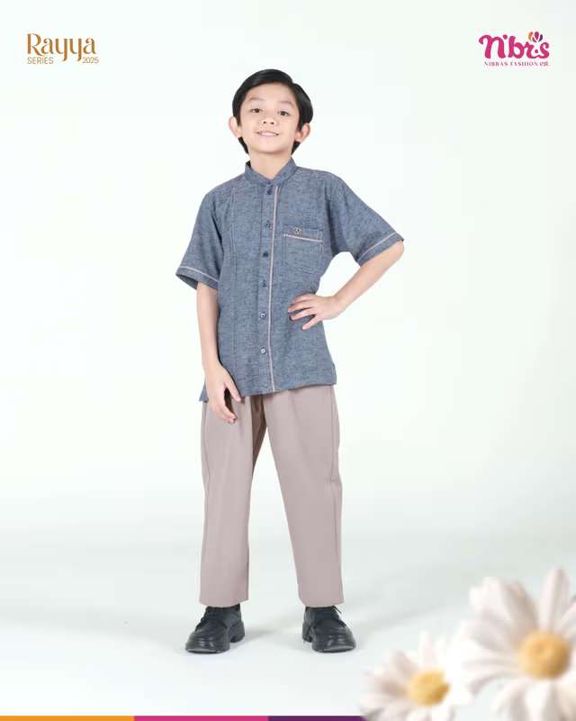 NIBRAS Koko Anak KA LPendek Areta Navy