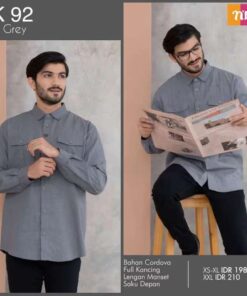 NIBRAS Koko Dewasa NK 092 - Dark Grey