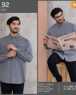 NIBRAS Koko Dewasa NK 092 - Dark Grey