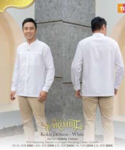 NIBRAS Koko Dewasa KD LPanajng MECCA - White Putih