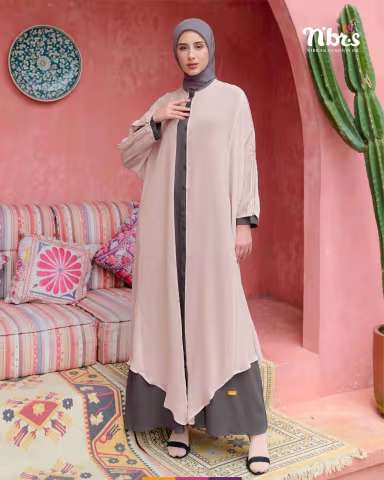 NIBRAS Gamis Dewasa RESYA 13 - Purple