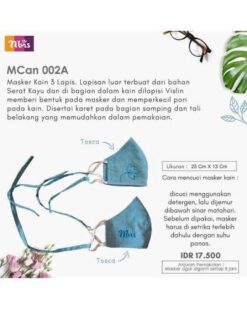 NIBRAS MASKER MCAN02B Kids