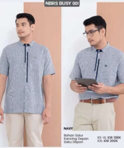 NIBRAS koko Dewasa NBRS BUSY 001 - Navy
