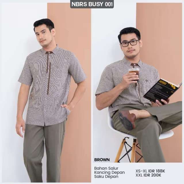 NIBRAS koko Dewasa NBRS BUSY 001 - Brown