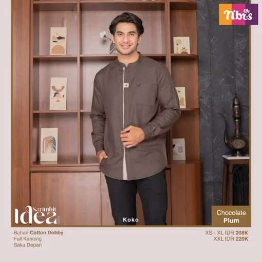 NIBRAS Koko Dewasa IDEA - Chocolate Plum