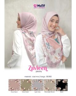 Mutif Hijab Scarf Zavieen Peony 115