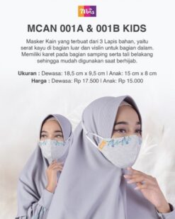 NIBRAS MASKER MCAN 001A Dewasa